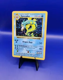 Gyarados 6/102 Shadowless Base Set Holo Rare Pokemon Card 1999 WOTC TCG Pokemon - Image 2