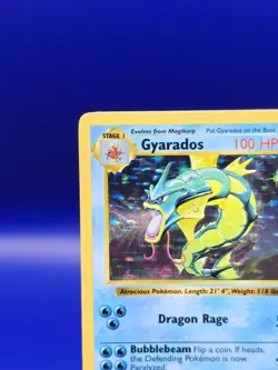Gyarados 6/102 Shadowless Base Set Holo Rare Pokemon Card 1999 WOTC TCG Pokemon - Image 4