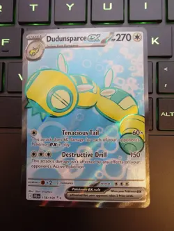 Dudunsparce Ex 178/159 - Ultra Rare - Journey Together Pokemon Full Art - NM - Image 1