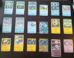 Pokemon Black Bolt Near Complete Base Master Set (11 Pokeballs) - 19 RH Missing! - Image 2