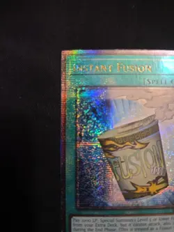 Instant Fusion RA03-EN171 Quarter Century Secret Rare 1st Edition Yugioh - Image 4