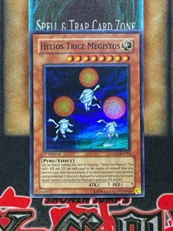 Yugioh Helios Trice Magistus LODT-EN095 Super Rare 1st Ed LP - Image 1