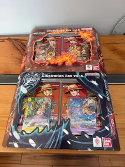 One Piece TCG: Illustration Box Vol 5 and Vol 6 BUNDLE (Set of 2) SEALED - Image 1