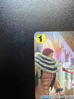 Bandai One Piece CCG Charlotte Flampe Character Card Special Holo SP, EB01-056 - Image 4