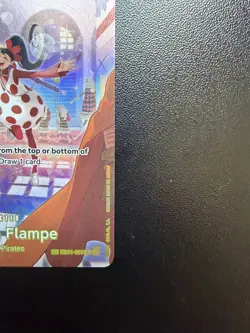 Bandai One Piece CCG Charlotte Flampe Character Card Special Holo SP, EB01-056 - Image 5