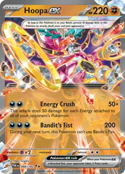 Hoopa ex 98/182 Double Rare | Paradox Rift | Pokemon Card - Image 1