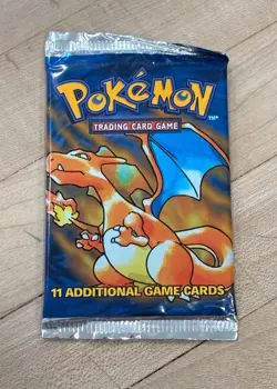 VTG Rare Pokemon booster pack CHARIZARD Unopened￼ Factory Sealed Collectible - Image 1
