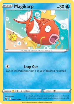 Magikarp 39/192 Common | Rebel Clash | Pokemon Card - Image 1