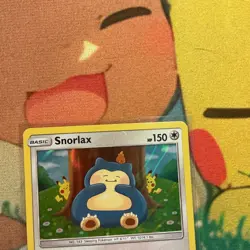 Pokemon Snorlax Holo Rare 158/214 Basic Sm-Unbroken Bonds - Image 2