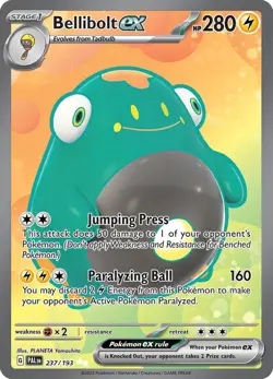 Bellibolt ex 237/193 Ultra Rare | Paldea Evolved | Pokemon Card - Image 1