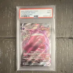 Pokemon Gengar VMAX 157/264 Fusion Strike Ultra Rare Holo PSA 9 2021 - Image 1