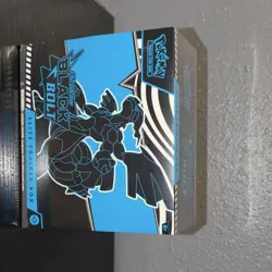Pokemon Scarlet & Violet Black Bolt Elite Trainer Box English Zekrom Thundurus - Image 1