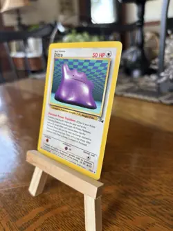 Vintage Ditto 18/62 Fossil Non-Holo Pokemon TCG - Image 2