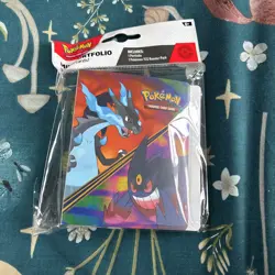 Pokemon Tcg Phantasmal Flames Mini Portfolio/Binder Holds 60 No Booster Pack - Image 1