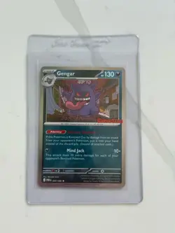Pokemon Gengar 130 HP 050/088 GameStop Promo Holo Exclusive Card - Image 1
