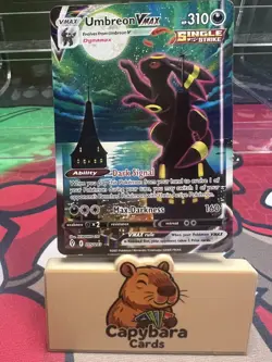 Umbreon VMAX 215/203 - Evolving Skies - Secret Rare Holo Pokemon Card - Image 1