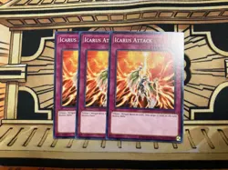 Icarus Attack OP14-EN024 Common NM Yugioh Card x3 - Image 1
