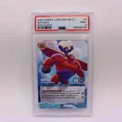 Disney Lorcana TCG PSA 9 Baymax Armored Companion Side Event 9/C1 - Image 1