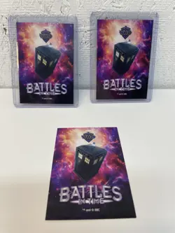 Doctor Who Battles In Time Comic Con Cruise 2026 Foil Card Set Song & Williams - Image 4
