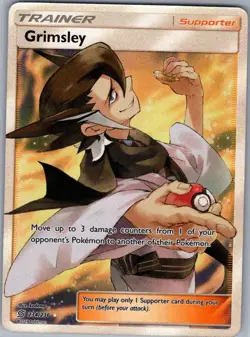 Grimsley (Full Art) 234/236 SM - Unified Minds - Pokemon Card - NM - Image 1