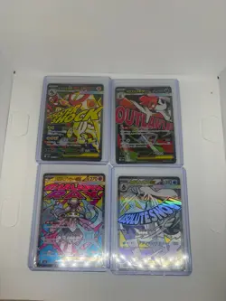 Pokemon TCG Lot of 4 Mega Attack Rare Cards (Mega Dream Japanese) - Image 1