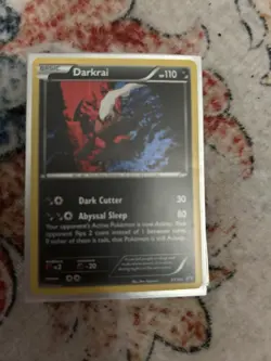 Pokemon Darkrai XY Promo Holo Card XY194 Basic 110 HP English - Image 1