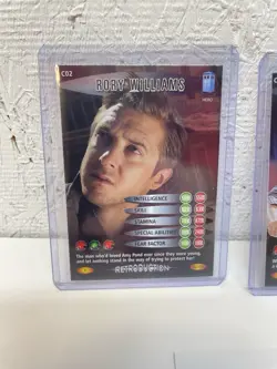 Doctor Who Battles In Time Comic Con Cruise 2026 Foil Card Set Song & Williams 2 - Image 2