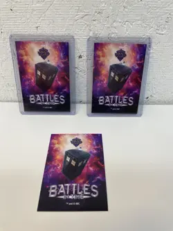 Doctor Who Battles In Time Comic Con Cruise 2026 Foil Card Set Song & Williams 2 - Image 4