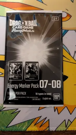 Dragon Ball Card Game Fusion World Energy Marker Pack 07-08 - Image 1