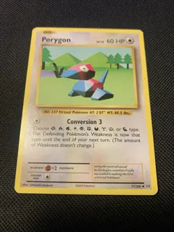 Porygon 71/108 Uncommon - Pokemon XY - Evolutions 2016 TCG Card - Image 1
