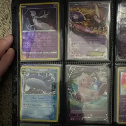 Pokemon TCG Card Lot Holo Mewtwo Wailord Mew Mew V English Nintendo - Image 1