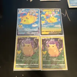 Pokemon TCG Card Lot Pikachu, Flying Pikachu VMAX, Flying Pikachu V, Mew - Image 1