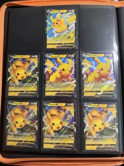 Nintendo Pokemon Pikachu V Holo Card Lot 15 Vivid Voltage English 043/185 - Image 2
