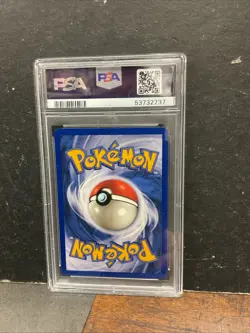 1999 Pokemon Fossil 1st Edition Card #61 Recycle PSA 9 Mint Pokemon Jigglypuff - Image 2