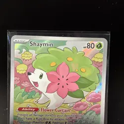 Shaymin 185/182 Sv10: Destined Rivals Holo Illustration Card NM-MT Condition - Image 2