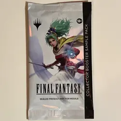 Final Fantasy Collector Booster Sample Pack - Sealed - MTG Magic the Gathering - Image 1