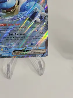 Pokemon TCG Blastoise EX Holo 007/145 XY Nintendo English Ability Lot of 2 Cards - Image 5