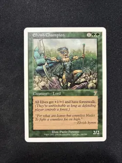 MTG - Elvish Champion 7th Edition - NM - Image 1