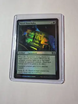 Novel Nunchaku (Foil) 0127 - TMT Teenage Mutant Ninja Turtles TMNT - MTG - NM/M - Image 1