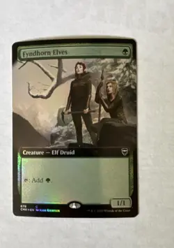 Fyndhorn Elves (Extended Art) Commander Legends Foil - Image 1