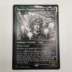MTG - Sigarda, Champion of Light SHOWCASE - 323 - Innistrad: Midnight Hunt MID - Image 1