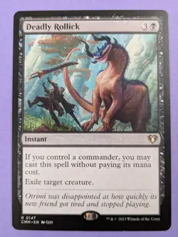 MTG Magic the Gathering: Commander Masters: Deadly Rollick #0147 Rare - LP - Image 1