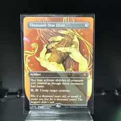 Thousand-Year Elixir (Borderless) Special Guests Regular MTG - Image 1