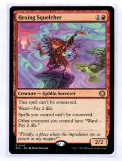 Hexing Squelcher #0145 Lorwyn Eclipsed Regular MTG - Image 1