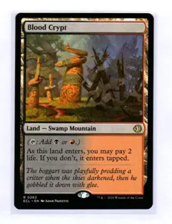 Blood Crypt #0262 - Lorwyn Eclipsed - MTG MINT - Image 1