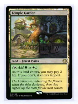 Temple Garden - Lorwyn Eclipsed - ECL #0268 MTG NM - Image 1
