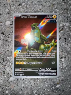 Pokemon TCG Cards Iron Thorns SVP098 Black Star Promo Illustration Rare NM-M - Image 3
