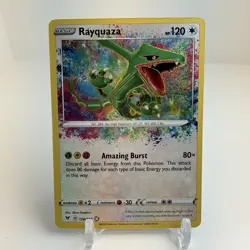 Rayquaza 138/185 (NM) - SWSH04: Vivid Voltage - Amazing Rare - Pokemon TCG - Image 2