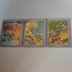 Pokemon First Partners Illustration Charmander, Squirtle, Bulbasaur Volume 1 - Image 1