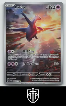 Pokemon - Latios 203/191 Surging Sparks - Holo Illustration Rare - NM - Image 1